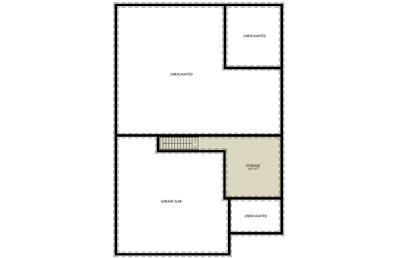 Mill CreekLower Level Floor Plan